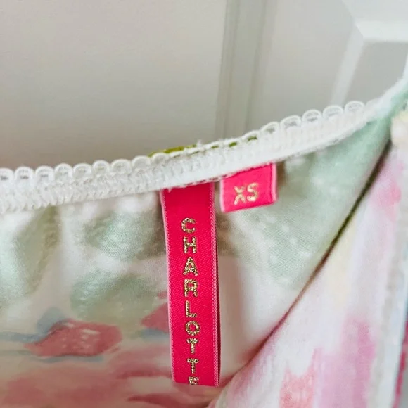 Charlotte Tarantola Vibrant Floral A-Line Skirt - Picture 3 of 4